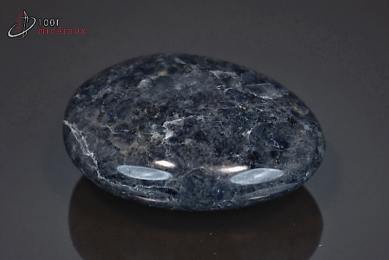 Cordiérite polie galet - Inde - minéraux polis 5,5 cm / 76g / BA446