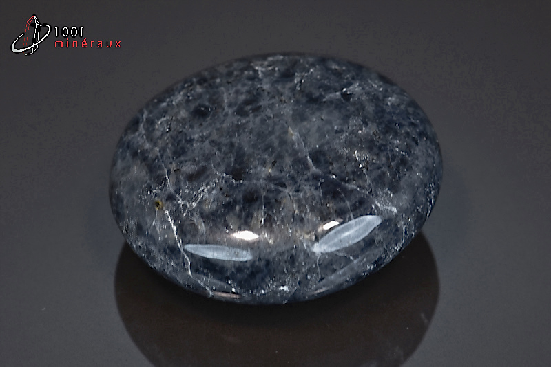 Cordiérite polie galet - Inde - minéraux polis 5 cm / 76g / BA448