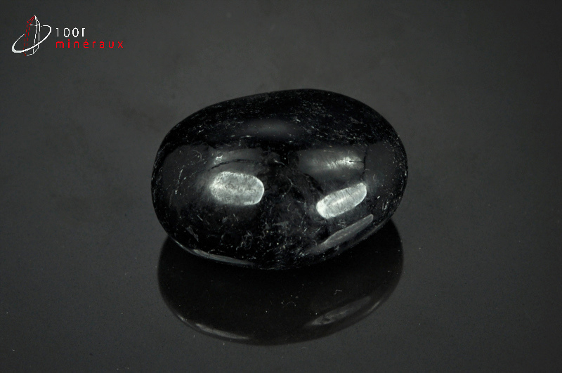 Tourmaline noire polie - Brésil - pierres polies 3,6cm / 35g / BA601