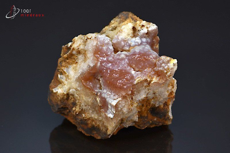 Calcédoine - France - minéraux à cristaux 6,6 cm / 260g / BA79