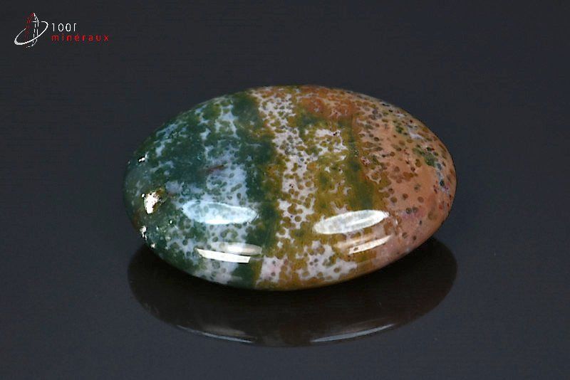 Jaspe poli galet - Madagascar - minéraux polis 3,9 cm / 19g / BB367