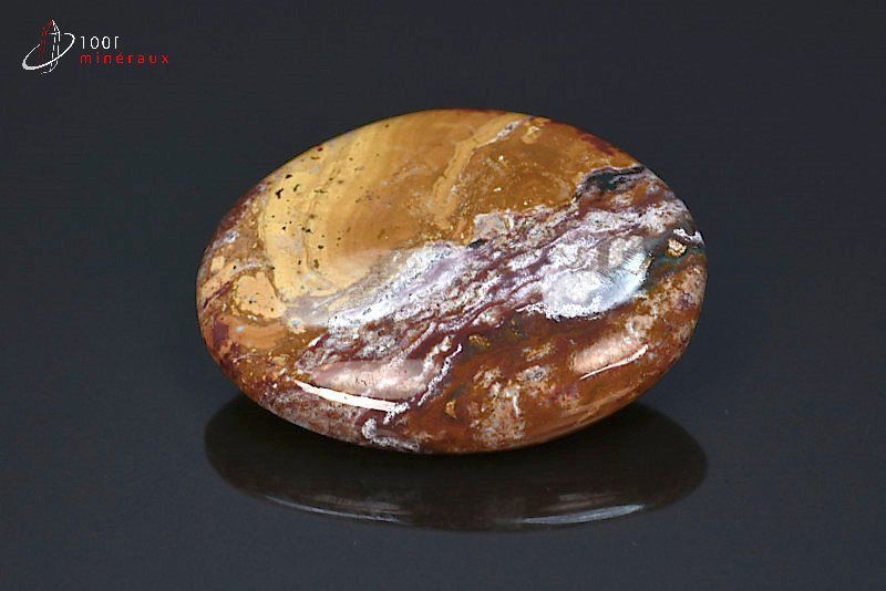 Jaspe poli galet - Madagascar - minéraux polis 3,8 cm / 16g / BB369
