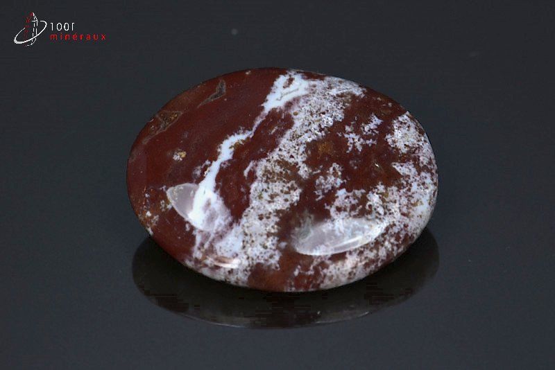 Jaspe poli galet - Madagascar - minéraux polis 3,8 cm / 18g / BB372