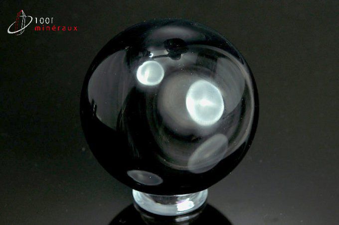 obsidienne-mineraux-sphere