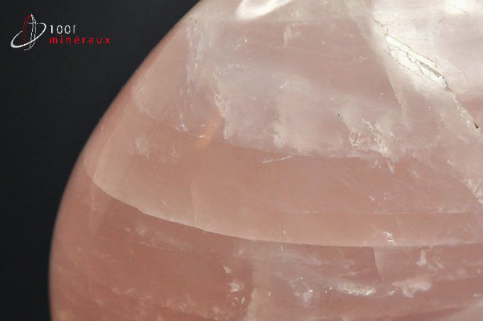 Quartz Rose forme libre - Madagascar - minéraux polis 10,4 cm / 939 g / BB494