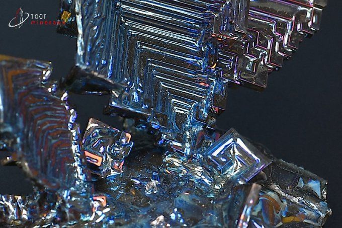 cristaux artificiels de bismuth