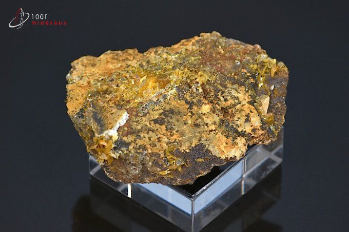 cristaux de wulfenite