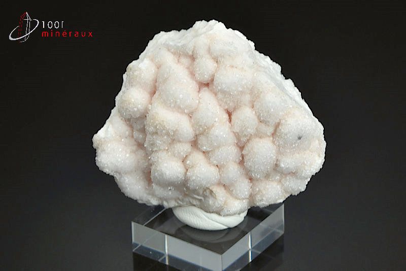 Manganocalcite - Bulgarie - minéraux à cristaux 6 cm / 98 g / BB725