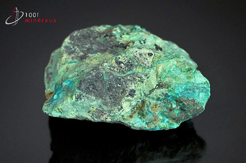 Chrysocolle bleue - Pérou - minéraux bruts 5,8 cm / 84 g / BC303
