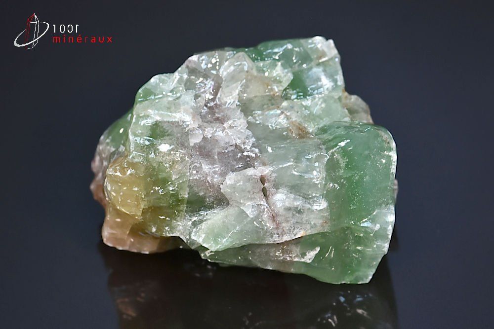 Calcite verte brute - Mexique - minéraux bruts 5,3 cm / 125g / BC386