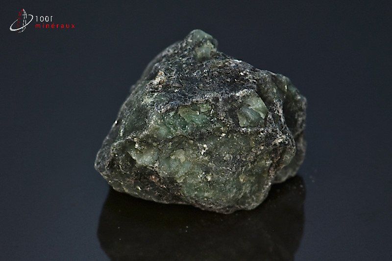 Emeraude brute sur gangue - Brésil - minéraux bruts 4,2 cm / 72 g / BC479