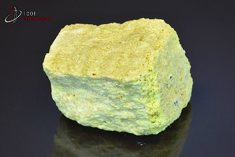 Soufre brut - Chili - minéraux bruts 5,1 cm / 108 g / BC572