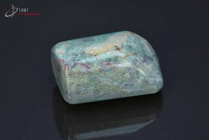 Fuchsite à rubis polie - Inde - pierres polies 3,5 cm / 29g / BC663