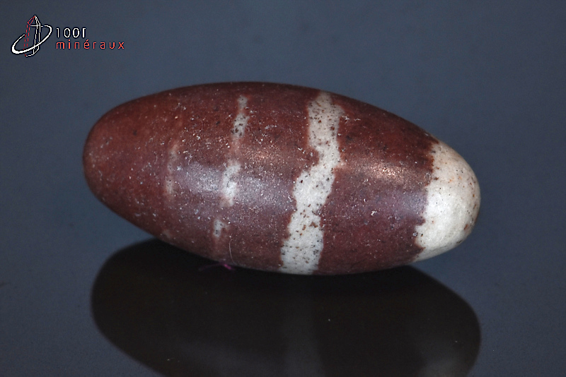 Shiva Lingam poli - Inde - pierres roulées 4,3 cm / 24g / BC689