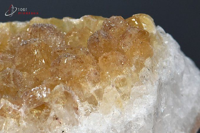 citrine cristallisee mineraux