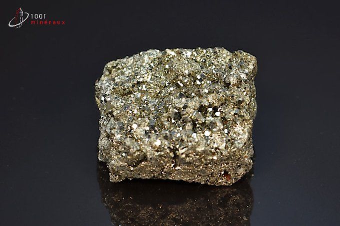 petit bloc de pyrite brute