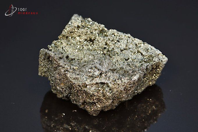 petit bloc de pyrite brute