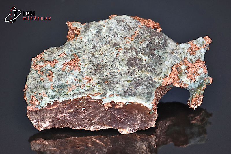 Cuivre natif - USA - minéraux à cristaux 6,4 cm / 139 g / BC927