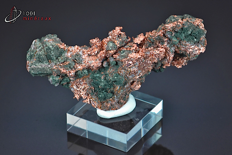Cuivre natif - USA - minéraux à cristaux 7,6 cm / 89 g / BC933