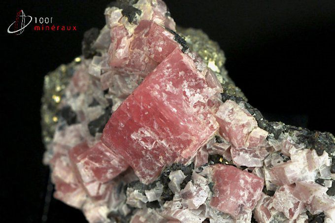 Rhodochrosite - Argentine - minéraux à cristaux 4,8 cm / 56 g / BD415