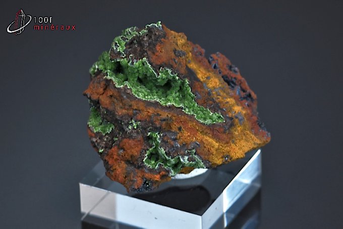 Conichalcite - Mexique - minéraux à cristaux 3,6 cm / 29g / BD904