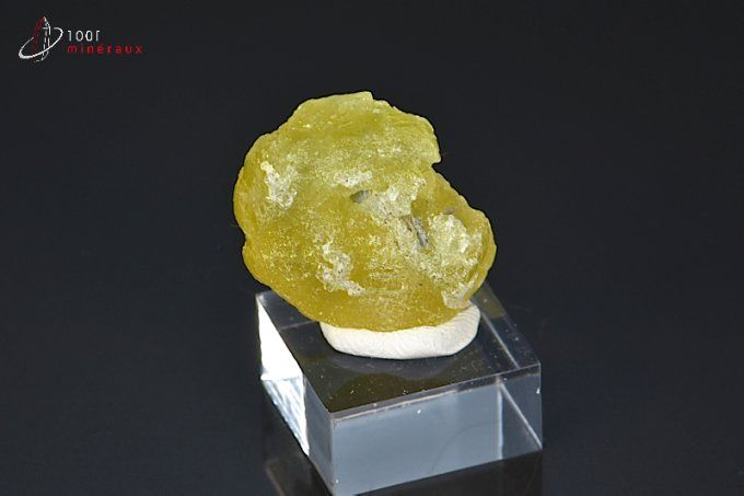 brucite jaune translucide