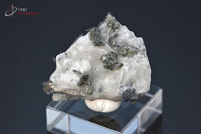 argent natif sur quartz