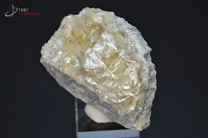 Talc cristallisé - France - minéraux à cristaux 5,6 cm / 104g / BE260