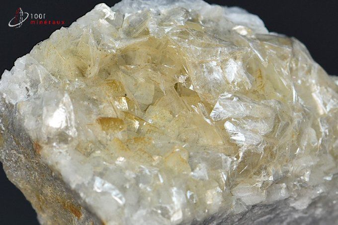 Talc cristallisé - France - minéraux à cristaux 5,6 cm / 104g / BE260