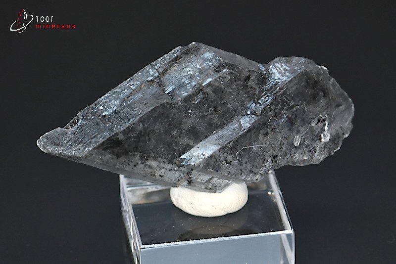 Gypse cristallisé translucide - France - minéraux à cristaux 5,4 cm / 26g / BE361