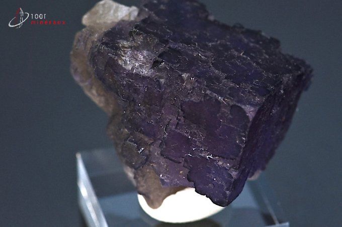 fluorine violette translucide