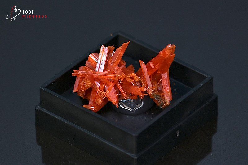 Crocoïte - Australie - minéraux à cristaux 2,1 cm / 2,5g / BE485