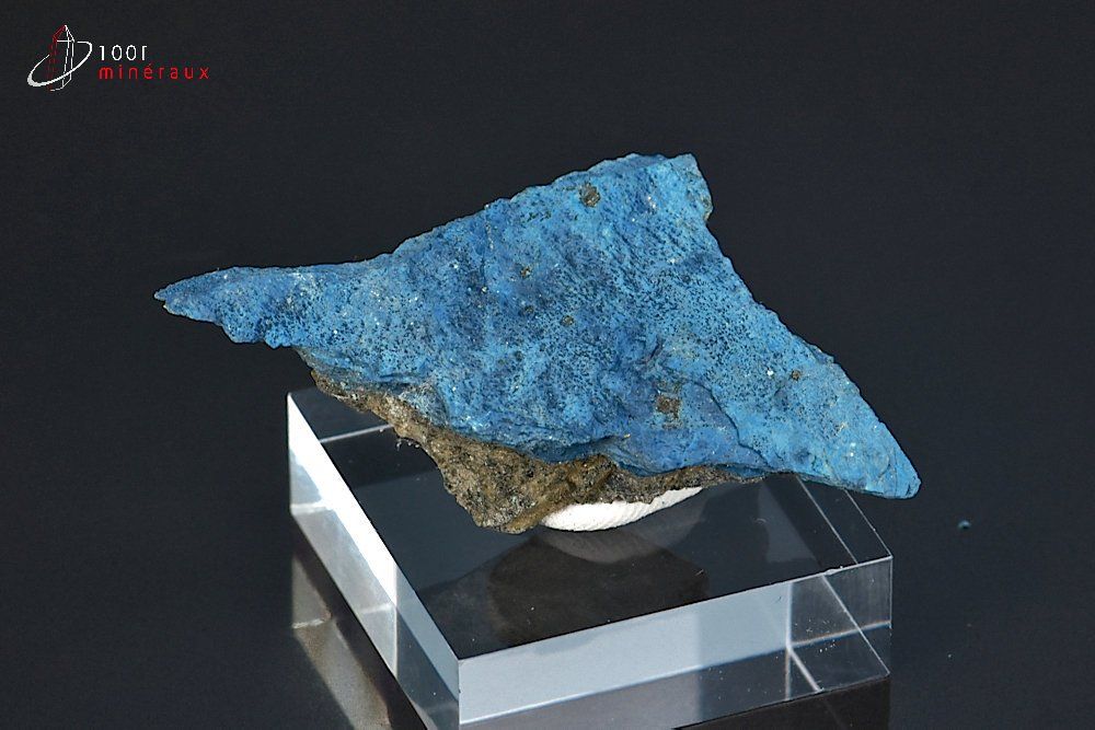 Aerinite - France - minéraux bruts 3,4 cm / 6g / BE495