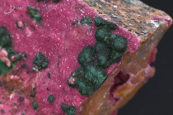 malachite sur cobaltocalite