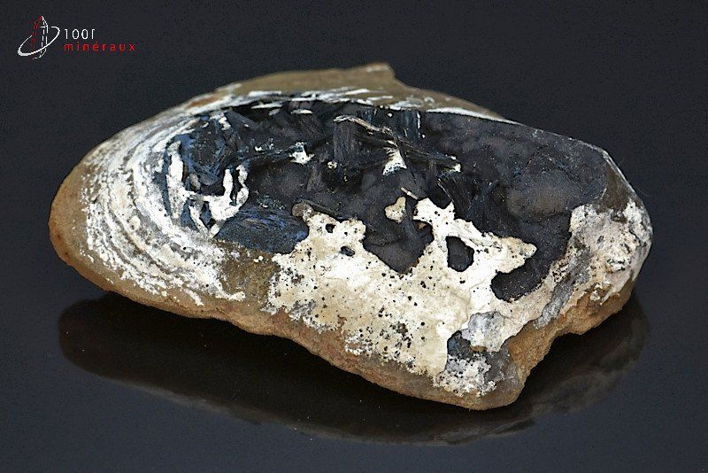 Vivianite sur roche - Russie - Minéraux à cristaux 8,3 cm / 119g / BE629