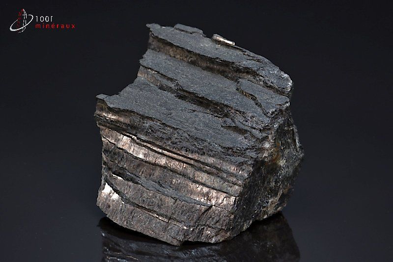 Hypersthène - Canada - minéraux à cristaux 7,8 cm / 355g / BE639