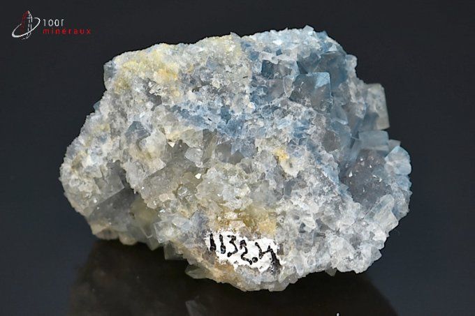 fluorine bleue cristallisee