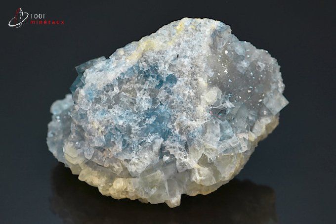 fluorine bleue cristallisee