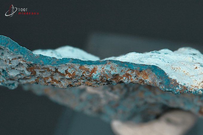 Shattuckite - R.D. Congo - minéraux à cristaux 7,2 cm / 22g / BE684