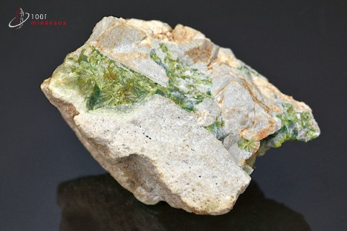 wavellite cristaux mineraux