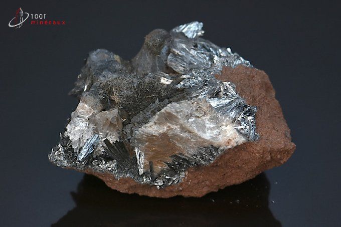 mineraux pyrolusite de manganese