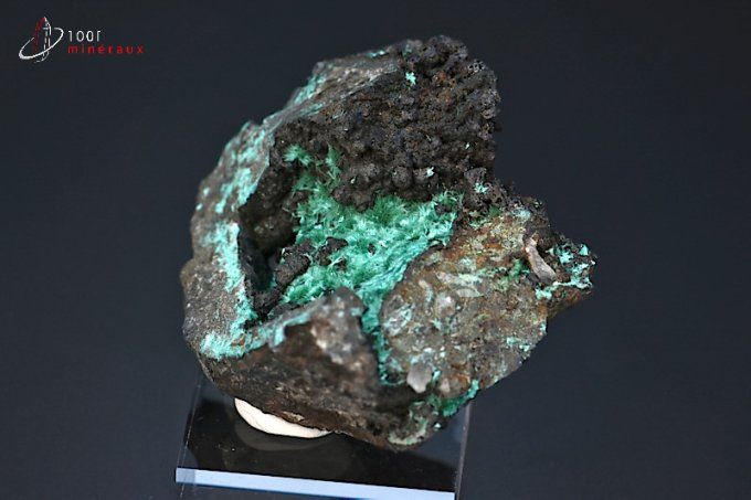 cristaux aurichalcite