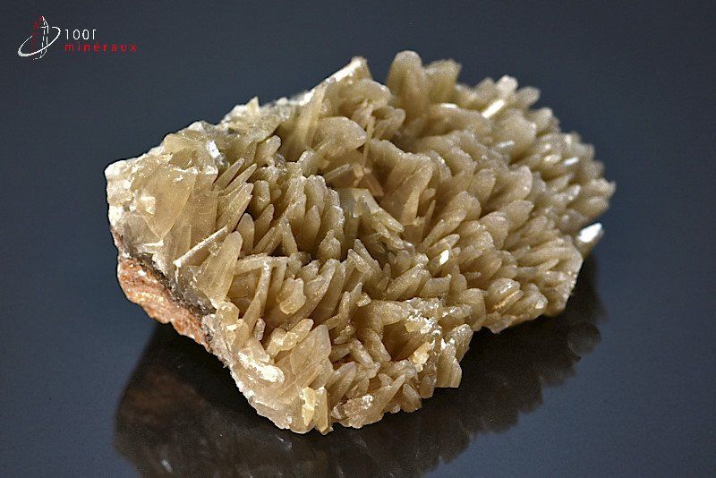 Baryte - Maroc - minéraux à cristaux 7,5 cm / 207g / BE809