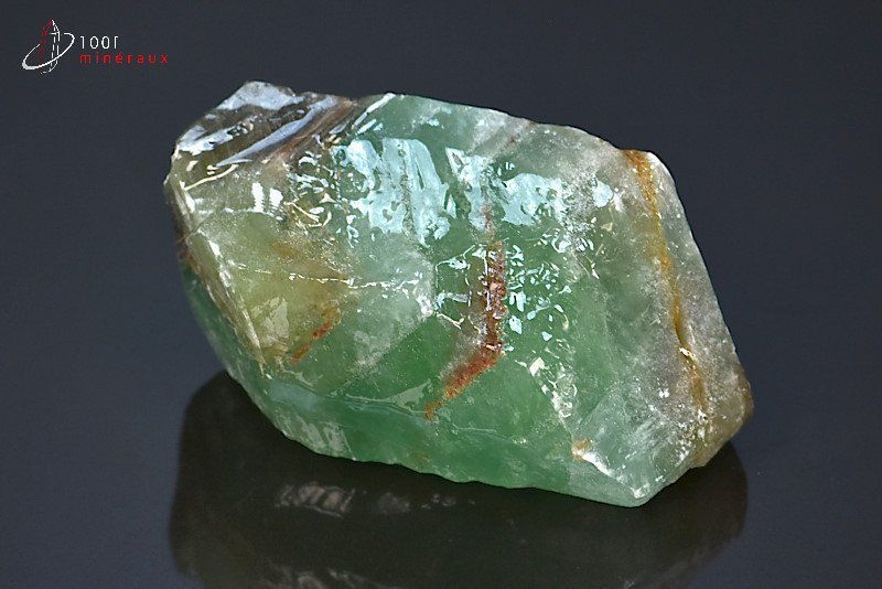 Calcite verte brute - Mexique - minéraux bruts 7 cm / 137g / BE815