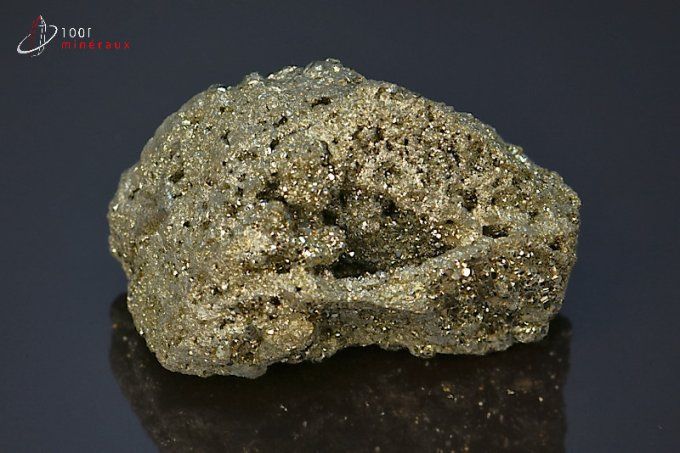 pyrite brute avec cristaux cubiques