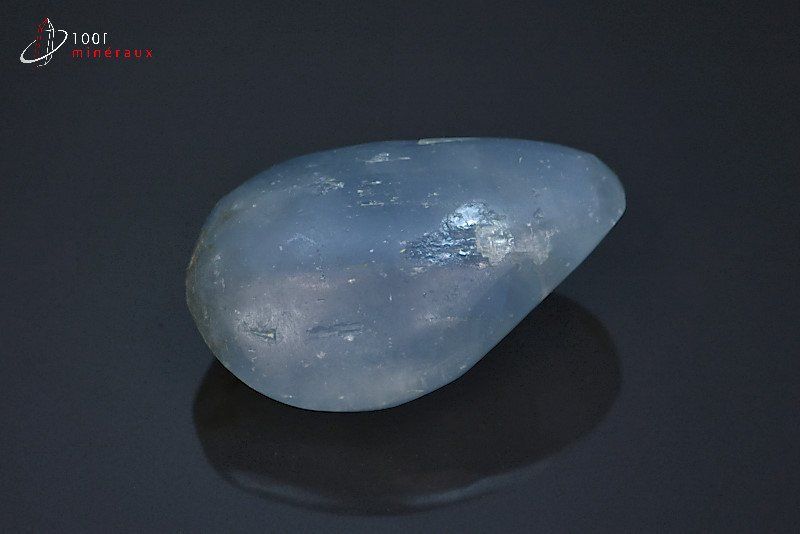 Célestine polie - Madagascar - pierres polies 4,7 cm / 59g / BE966
