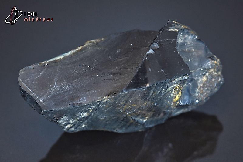 Jais poli - Mongolie - minéraux polis 6,7 cm / 31g / BF152