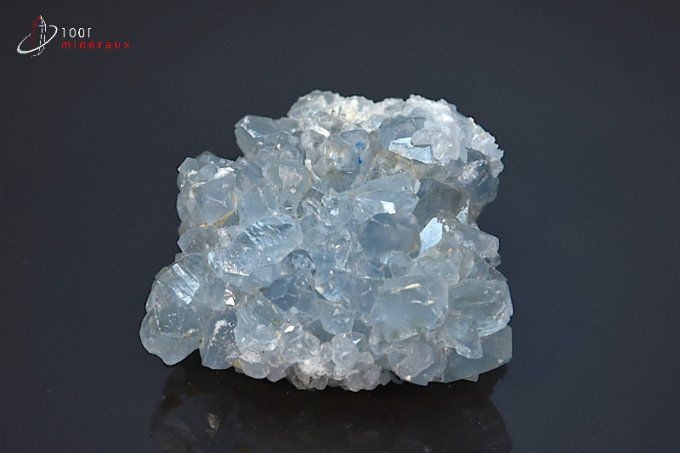 cristaux de celestine bleue