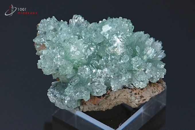 apophyllite verte cristallisée