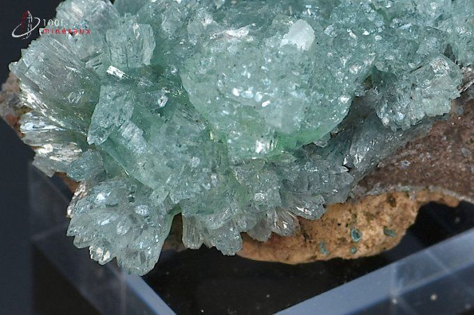 apophyllite verte cristallisée